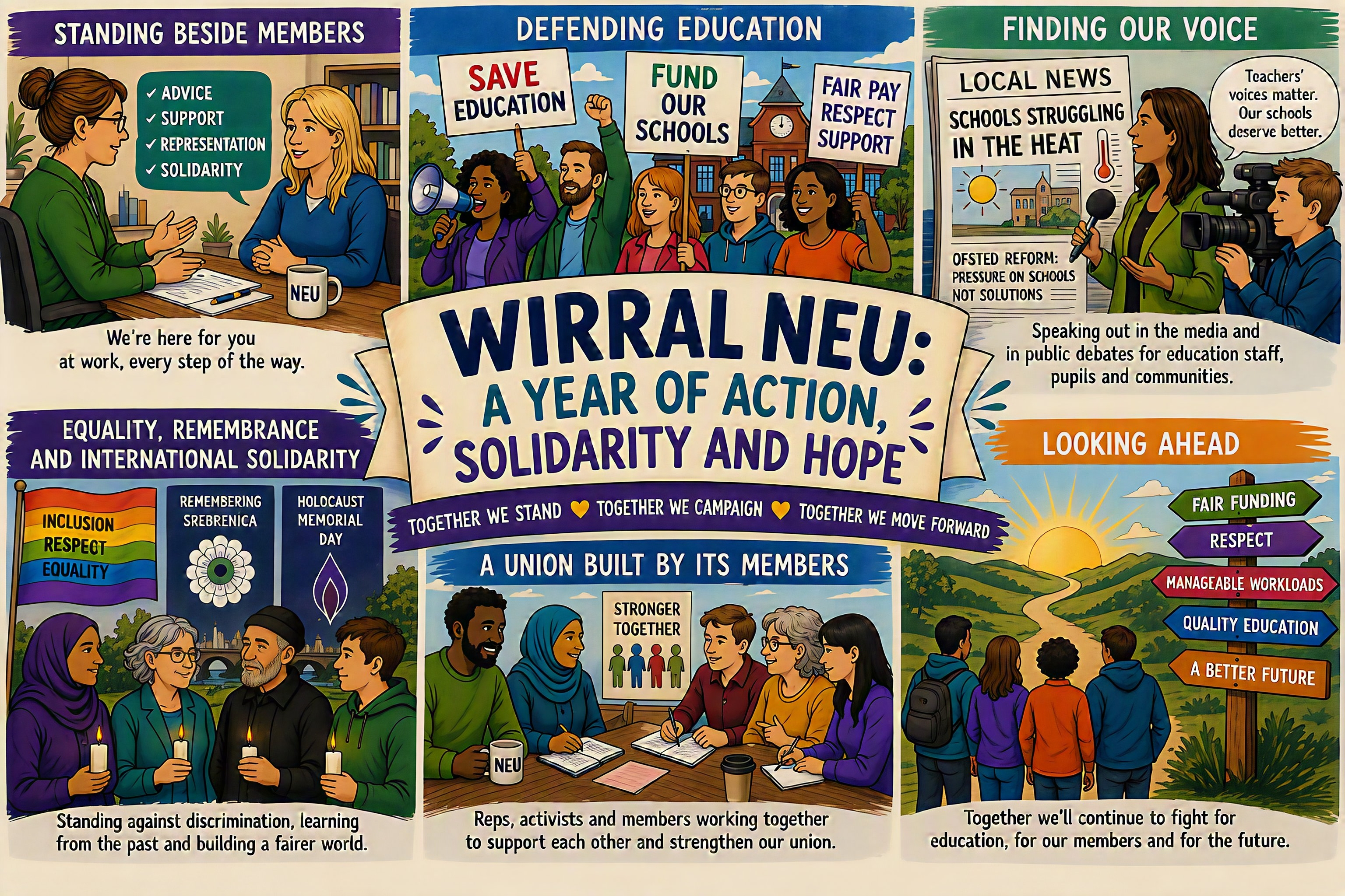 Wirral NEU: A Year of Action, Solidarity and Hope